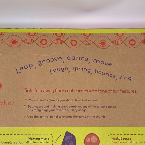 Mat-A-Matics Soft Musical Fold Away Music Mat Dance Memory Wacky Sounds 3-10 yrs - Picture 12 of 16